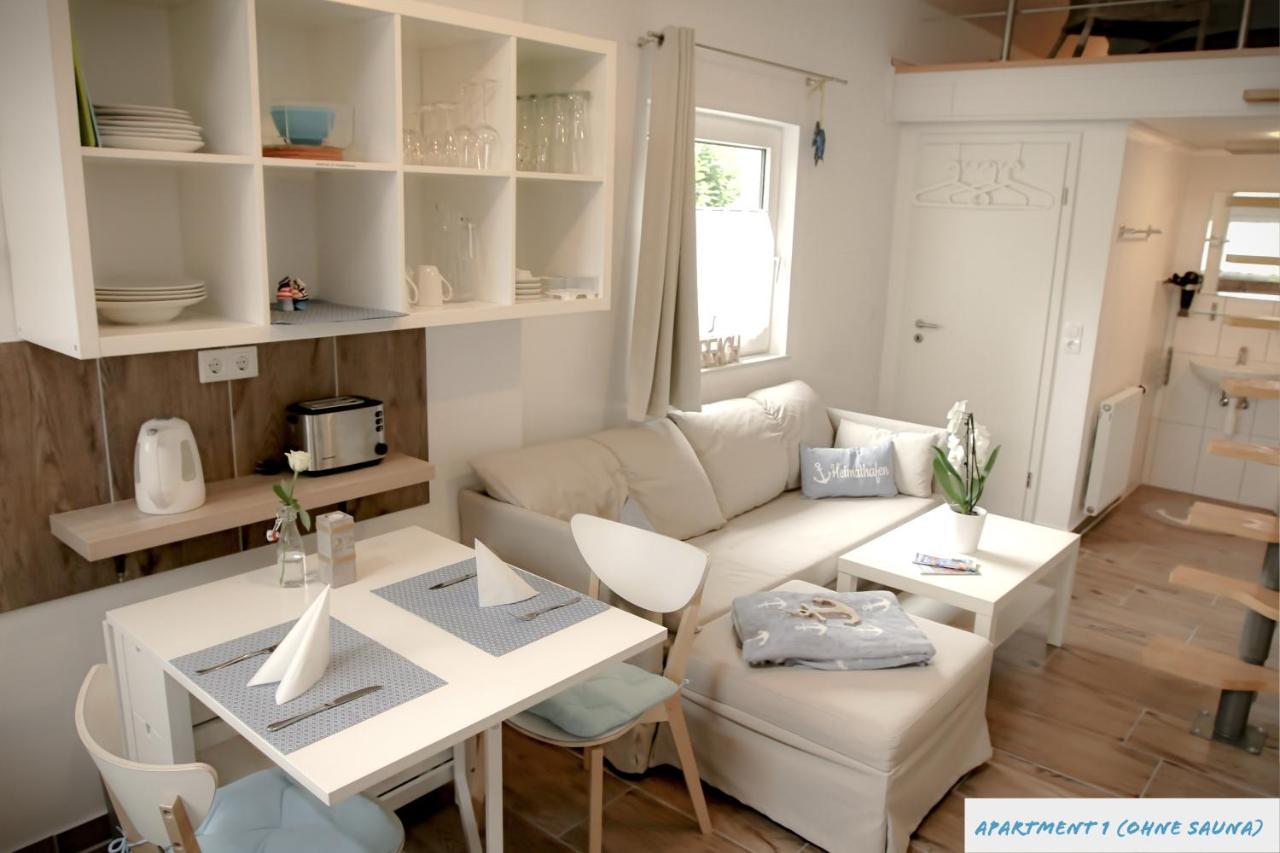 Tolles Studio Apartment In Tossens Fuer Junge Paare Kültér fotó