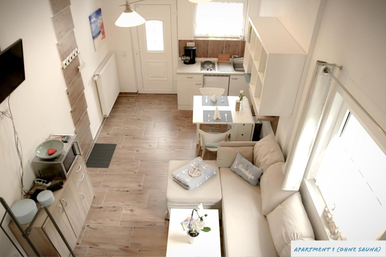 Tolles Studio Apartment In Tossens Fuer Junge Paare Kültér fotó